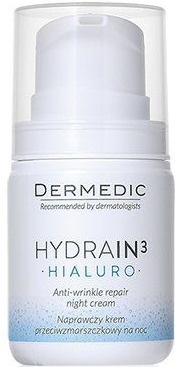 Dermedic Hydrain Hialuro Anti-wrinkle Repair Night Cream