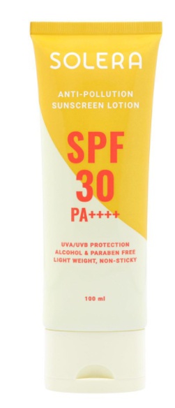 SOLERA Anti-Pollution Sunscreen Lotion SPF 30 Pa ++++