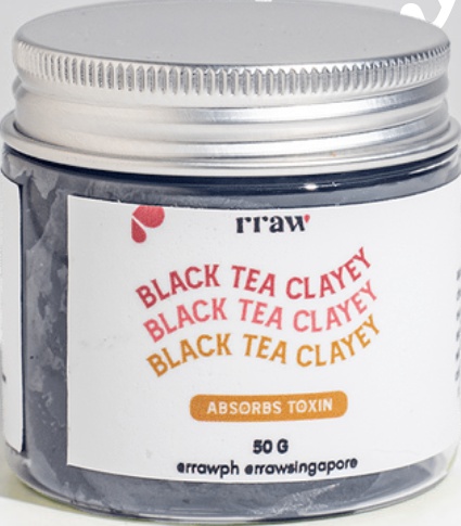 RRAW Skincare Black Tea Clayey