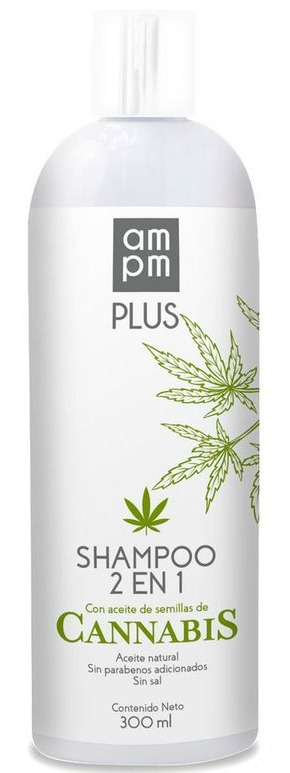 AM PM PLUS Shampoo 2 En 1 Cannabis