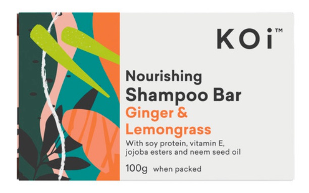 Koi Nourishing Shampoo Bar Ginger & Lemongrass