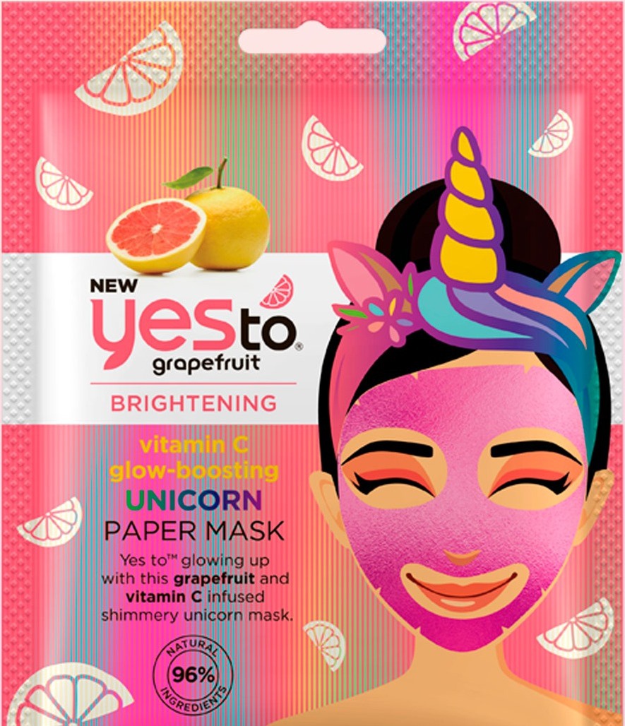 Yes To Grapefruit Unicorn Face Sheet Mask