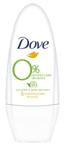 Dove 0% Aluminium Original Roll-On Deodorant