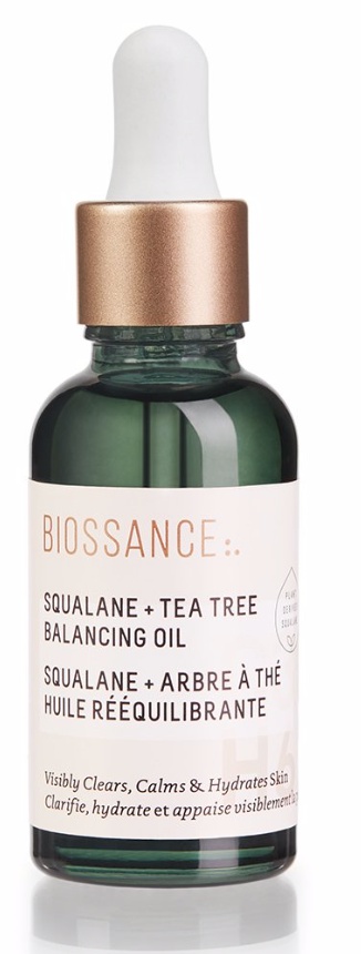 BIOSSANCE Squalane + Tea Tree Balancing Oil