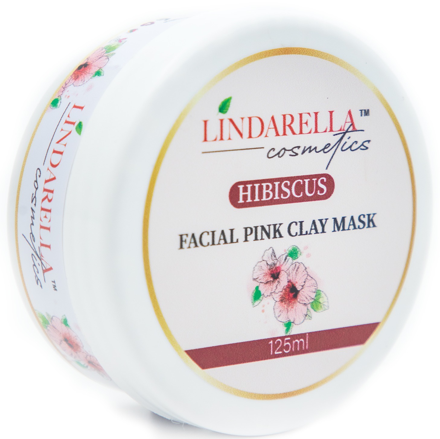 Lindarella Cosmetics Facial Pink Clay Mask