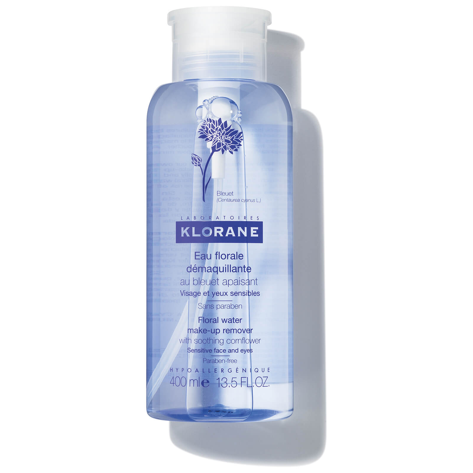 Klorane Floral Water Make-Up Remover With Soothing Cornflower