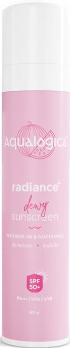 Aqualogica Radiance + Dewy Sunscreen With Watermelon & Niacinamide