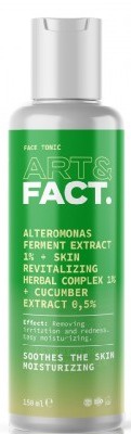 ART&FACT. Alteromonas Ferment Extract 1% + Skin Revitalizing Herbal Complex 1% + Cucumber Extract 0,5%