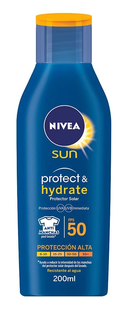 Nivea Sun Protector Solar Protect & Hydrate Loción FPS 50