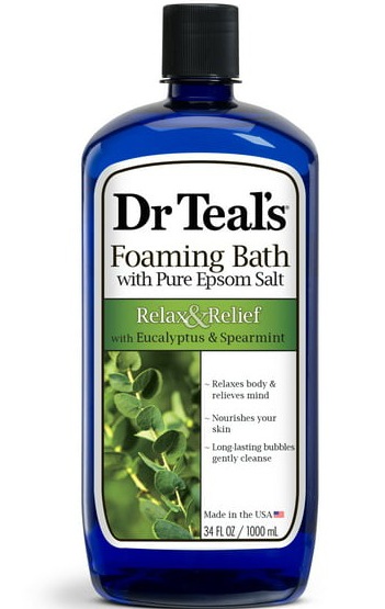 Dr Teals's Foaming Bath With Pure Epsom Salt Relax & Relief With Eucalyptus And Spearmint