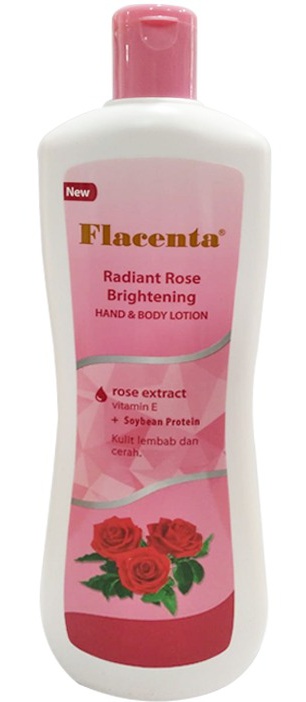 Flacenta Radiant Rose Brightening Hand And Body Lotion