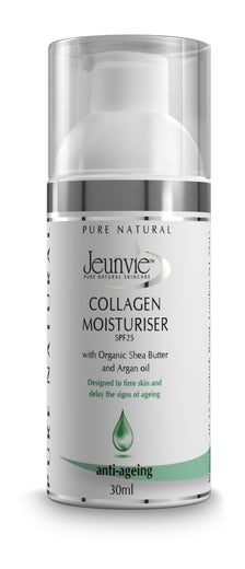 Jeunvie Collagen Moisturiser - SPF25 With Organic Shea Butter And Argan Oil