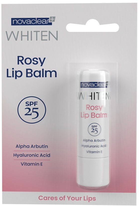 Novaclear Whiten Rosy Lip Balm SPF 25