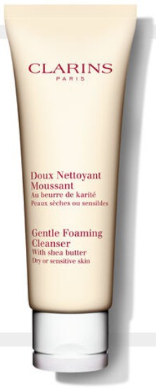 Clarins Gentle Foaming Cleanser With Shea Butter - Dry/Sensitive Skin