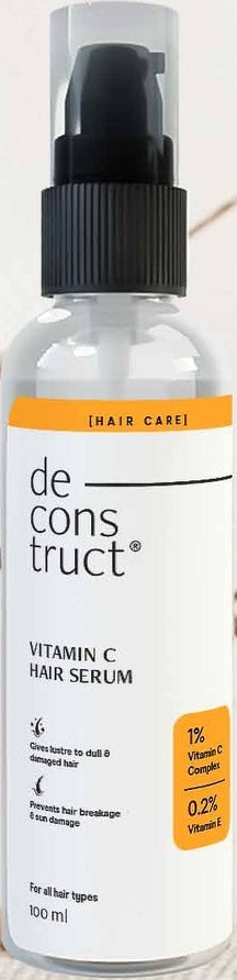 Deconstruct 1% Vitamin C Complex + 0.2% Vitamin E | Hair Shine Serum