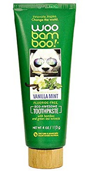 Woobamboo Vanilla Mint Fluoride Free Vegan Toothpaste