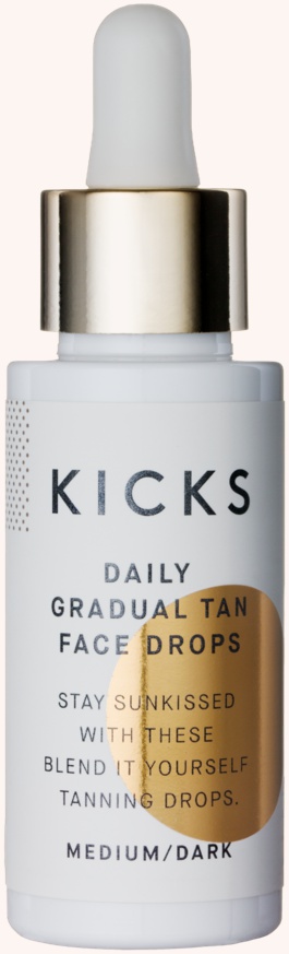 Kicks Beauty Daily Gradual Tan Face Drops