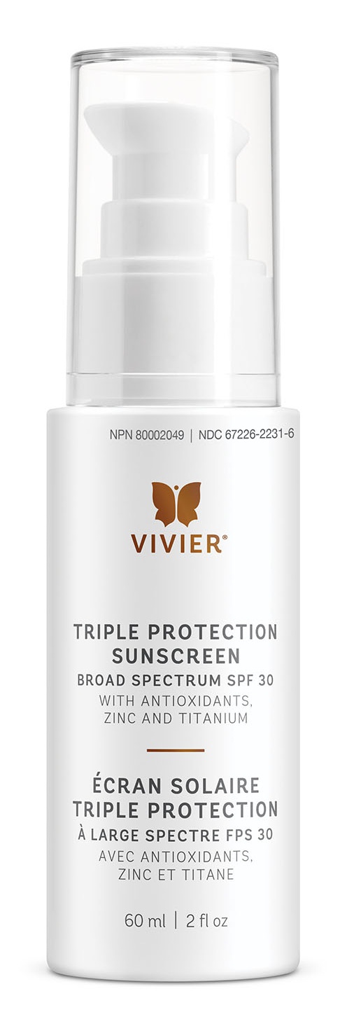 Vivier Triple Protection Sunscreen Broad Spectrum SPF 30