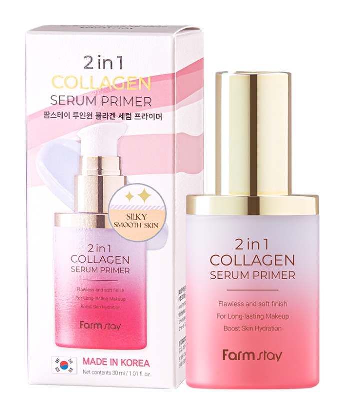FarmStay 2 In 1 Collagen Serum Primer