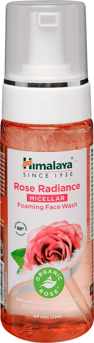 Himalaya Rose Radiance Micellar Foaming Face Wash