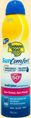 Banana Boat Sun Comfort Sunscreen Continuous Spray SPF 50+