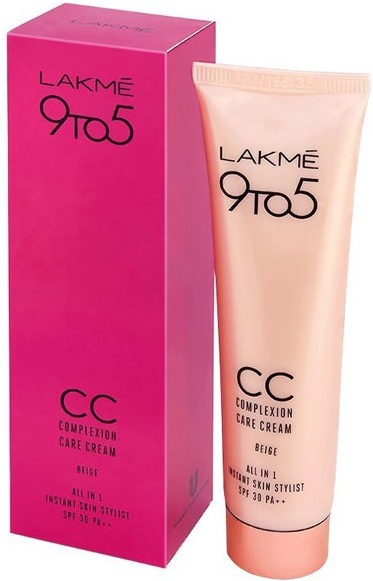Lakme 9 To 5 CC Complexion Care Cream ingredients (Explained)