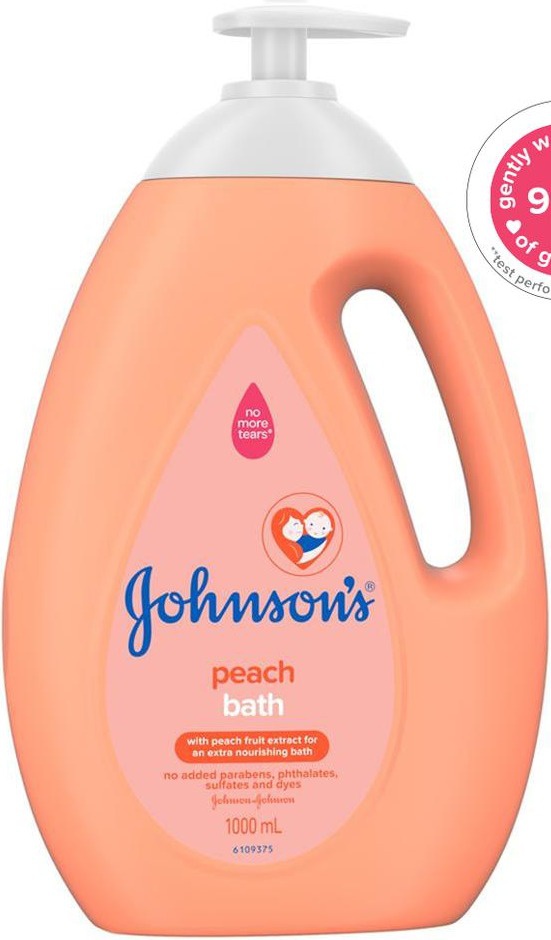 Johnson's Peach Bath