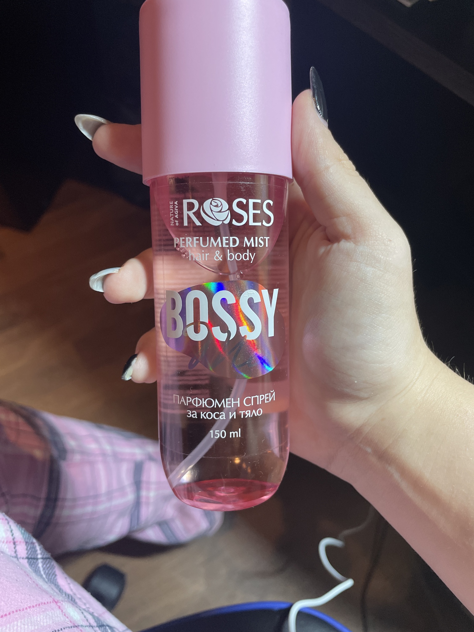 Nature of Agiva Roses Perfumed Mist Hair & Body Bossy Me