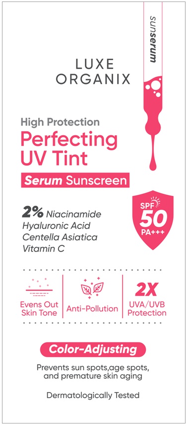 Luxe Organix UV Perfecting Tint Serum Sunscreen