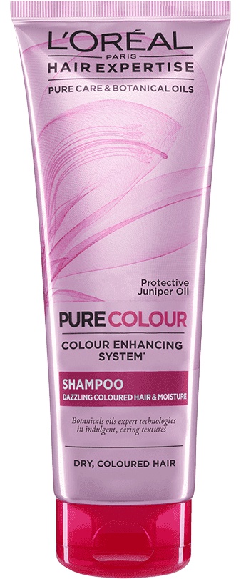 L'Oreal Paris Hair Expertise Pure Colour Enhancing Dazzling Coloured Hair & Volume Shampoo