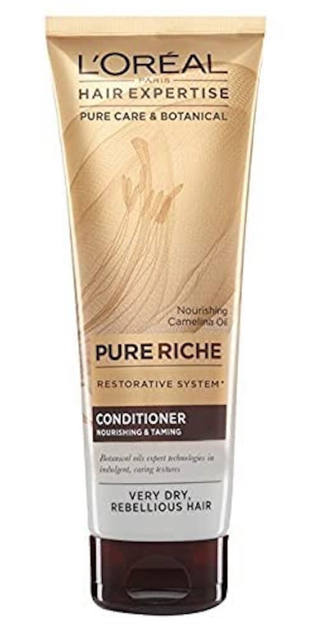 L'Oreal Hair Expertise Pure Riche Restorative Nourishing And Taming Conditioner