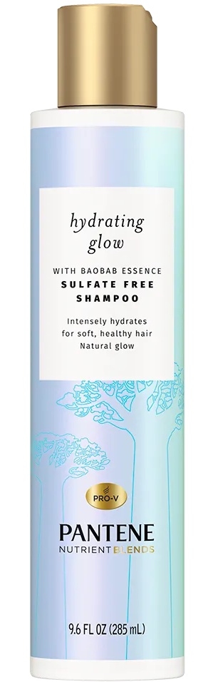 Pantene Hydrating Glow Sulfate & Silicone-free Shampoo With Baobab Essence