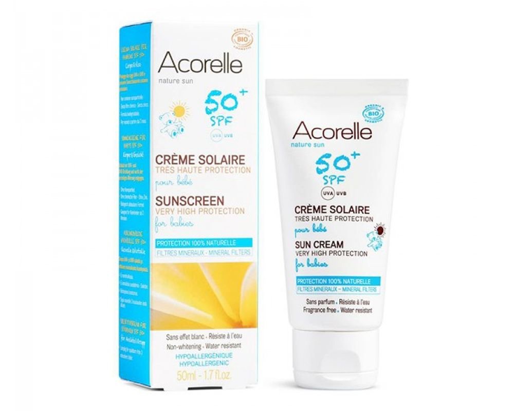 Acorelle Sun Cream For Babies SPF 50+ Bio