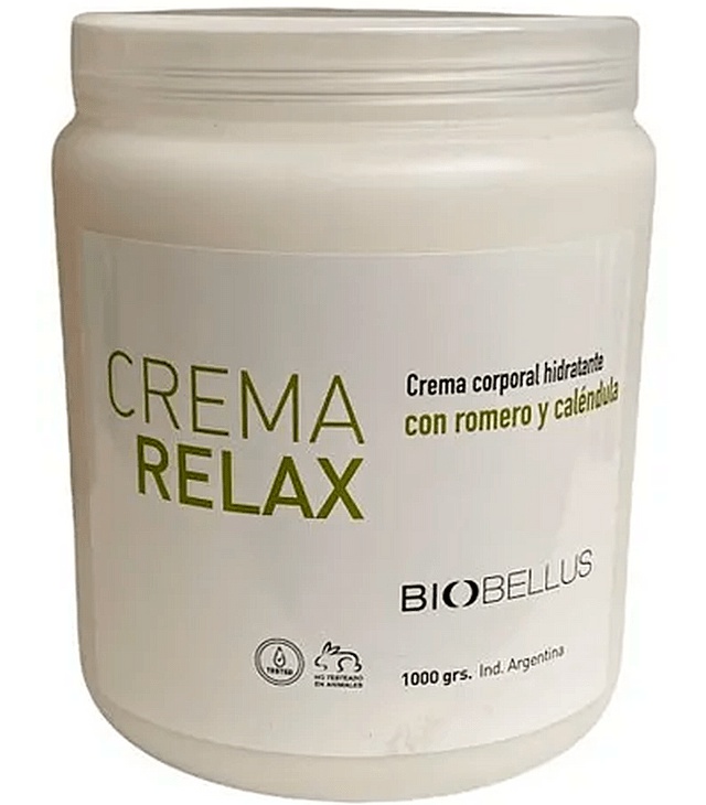 Biobellus Crema Relax Masajes Musculares Hidratante