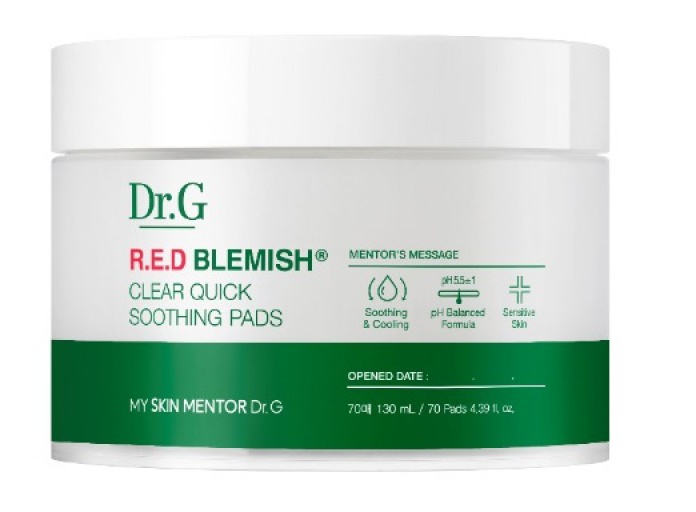 Dr. G R.E.D Blemish Clear Quick Soothing Pads