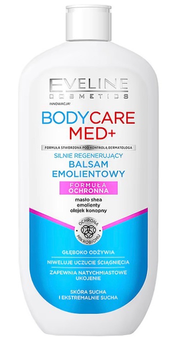 Eveline Body Care Med+ Strongly Regenerating Emollient Body Lotion