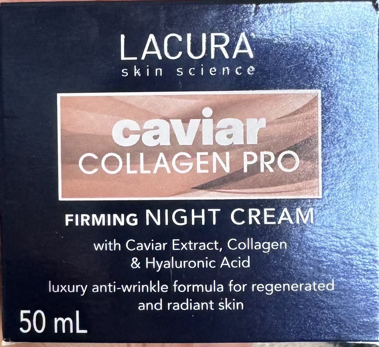 LACURA Caviar Collagen Pro Firming Night Cream