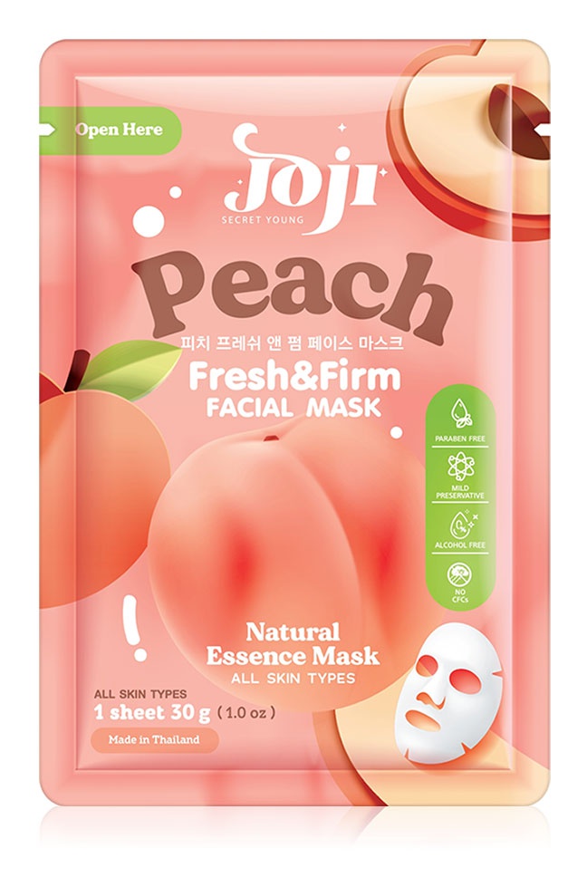 Joji Secret Young Peach Fresh & Firm Facial Mask