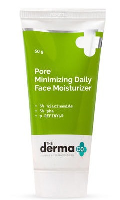 The derma CO Pore Minimizing Daily Face Moisturizer With 3% Niacinamide 3% PHA And P-refinyl®
