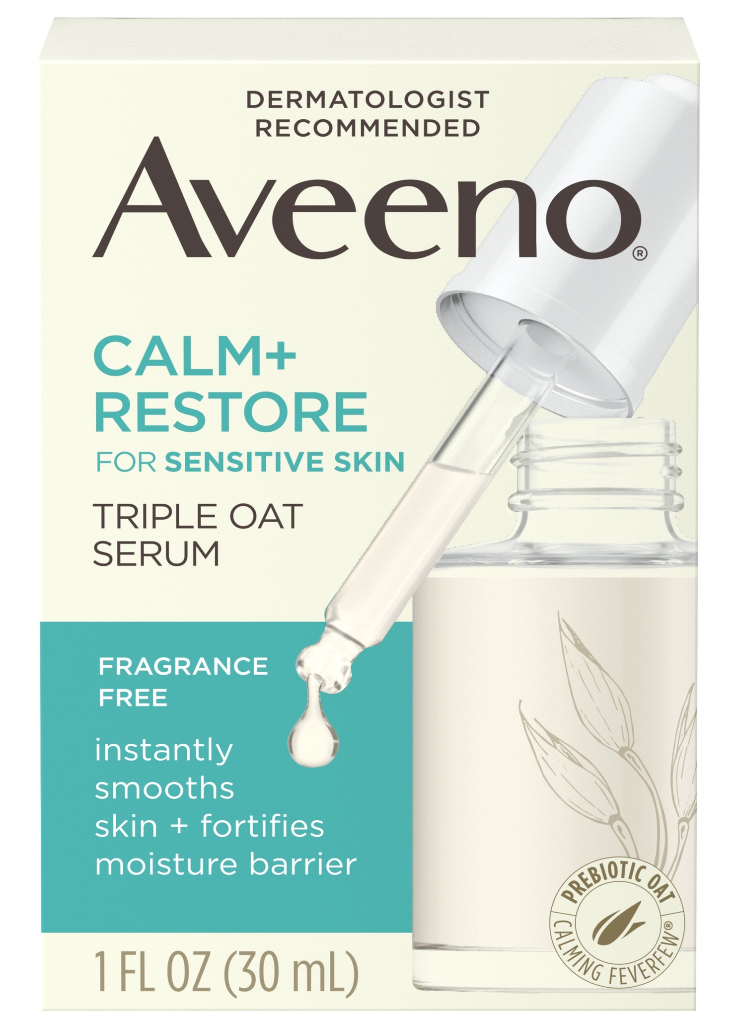 Aveeno Face Calm + Restore Triple Oat Serum