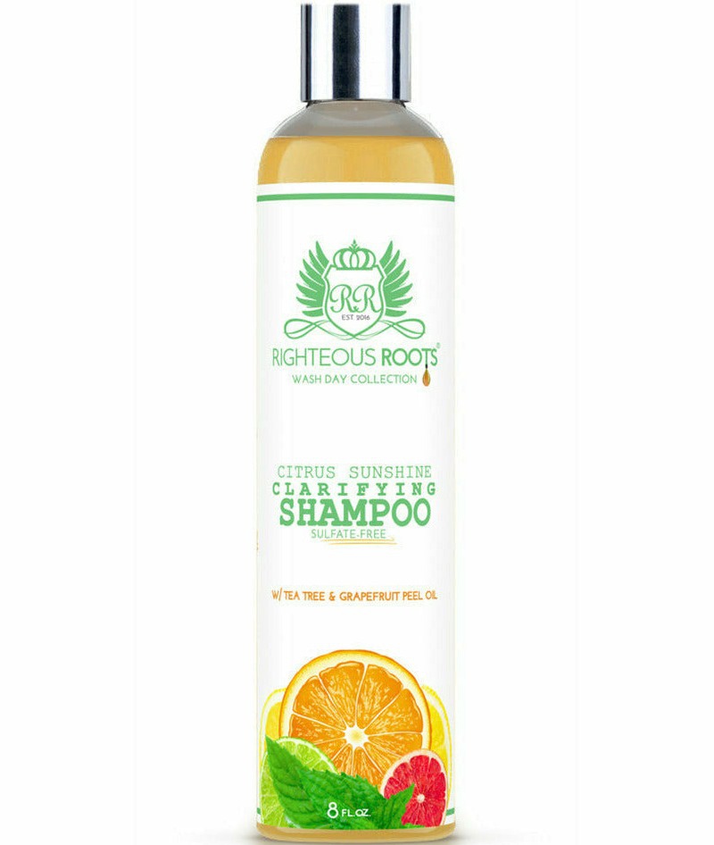 Righteous Roots Citrus Sunshine Clarifying Shampoo