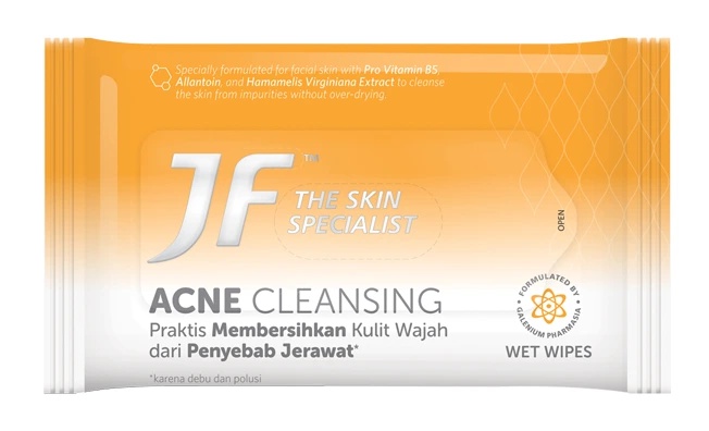 JF Acne Cleansing Wet Wipes