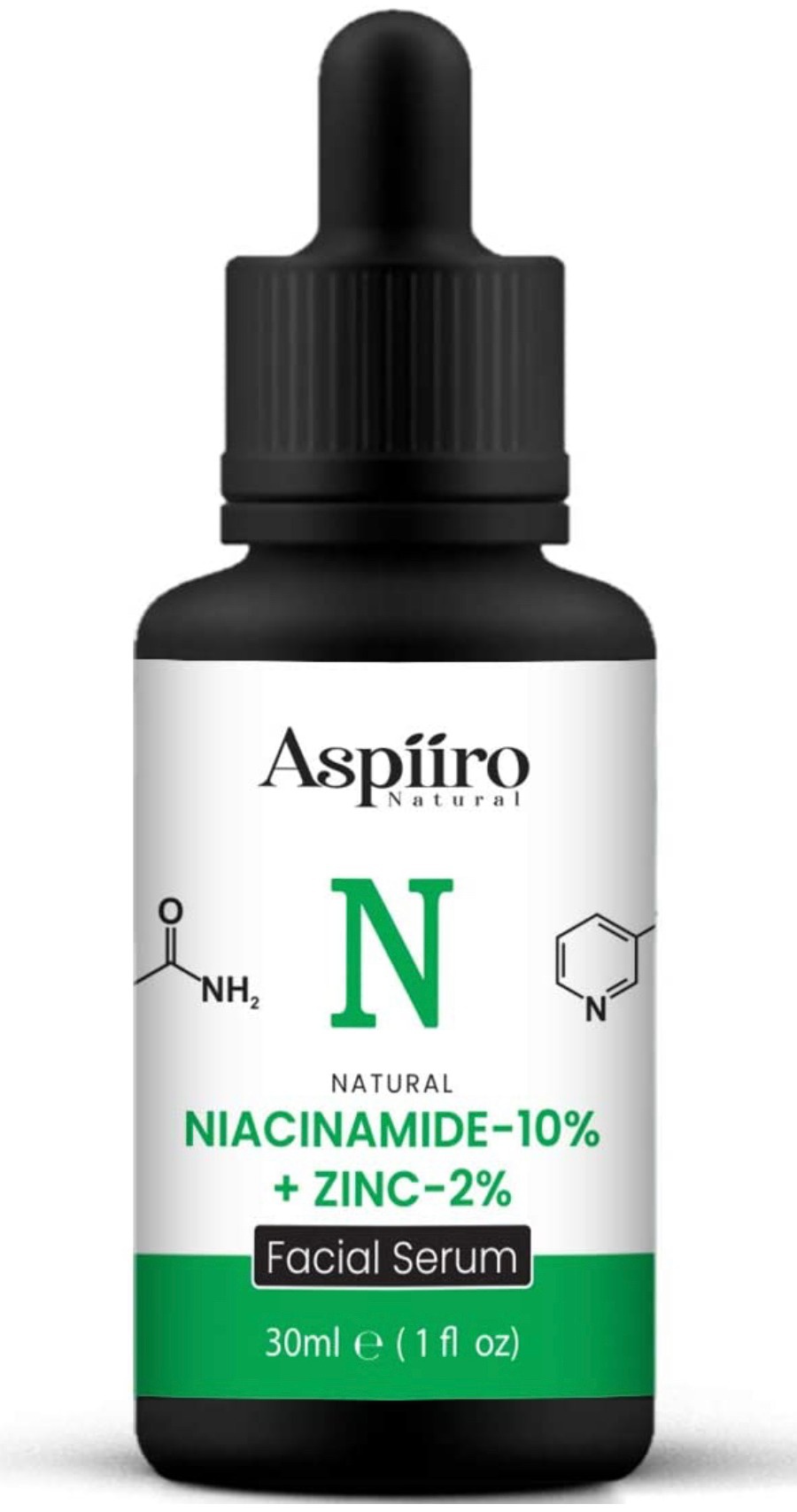 Aspiiro natural Niacinamide -10% with Zinc -2% Face Serum