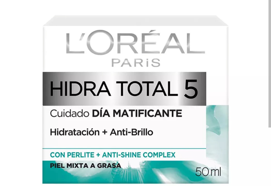 L'Oreal Hidra5total Matificante