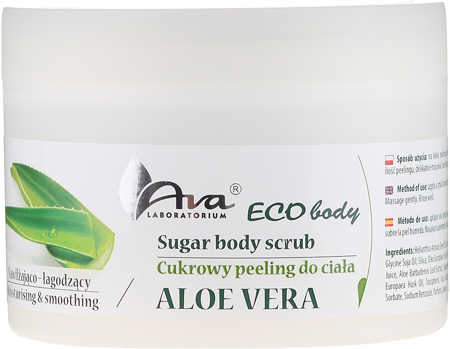 Ava Laboratorium Eco Body Sugar Body Scrub Aloe Vera