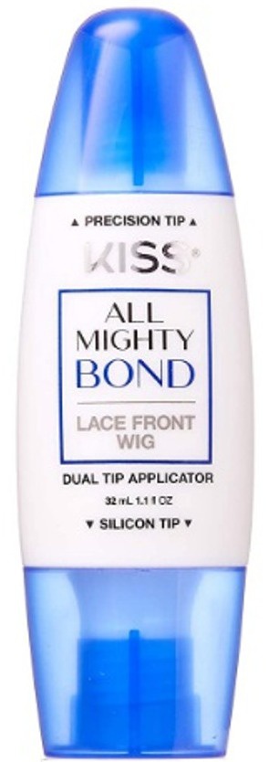 Kiss All Mighty Bond Lace Front Wig Glue Dual Tip Applicator