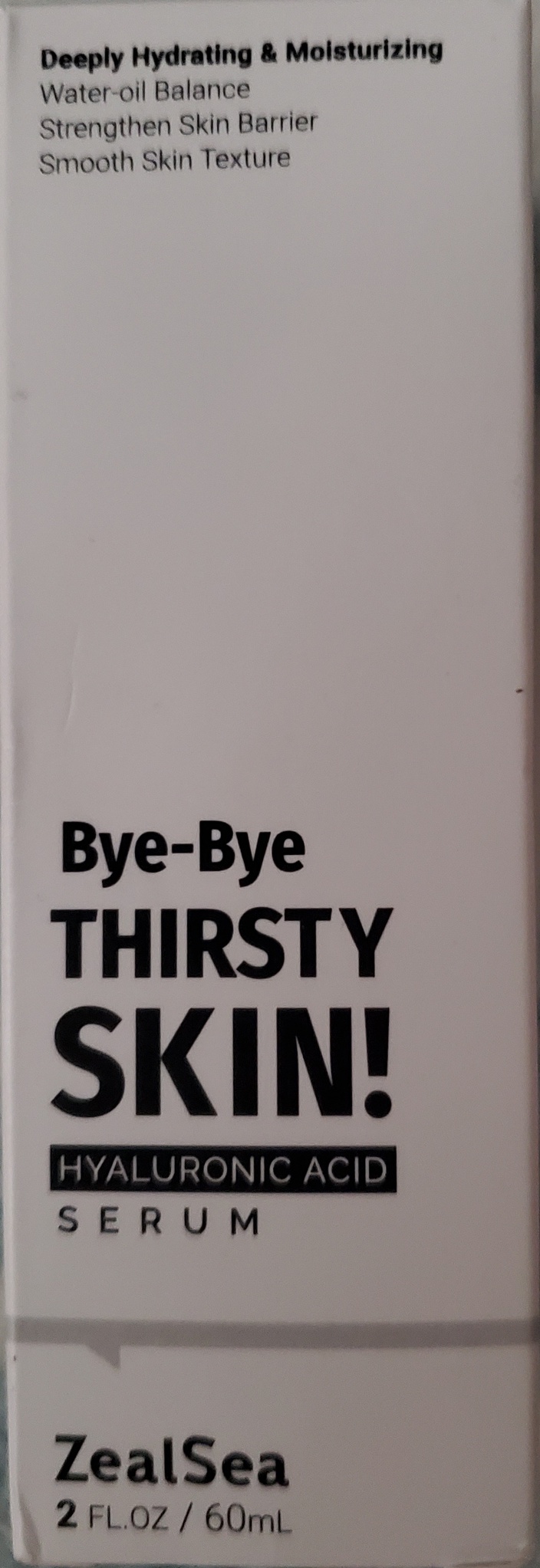 ZealSea Bye-bye Thirsty Skin!