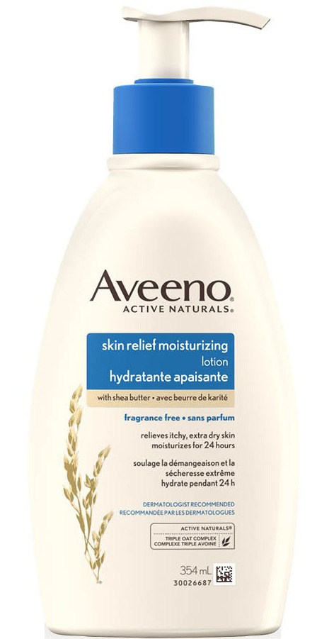 Aveeno Skin Relief Moisturizing Lotion With Shea Butter