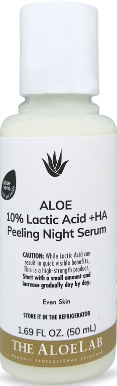 Aloeleb Even-skin Aloe 10% Lactic Acid Peeling Night Serum