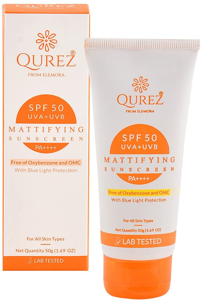 Qurez Mattifying Tinted Sunscreen SPF 50 Pa++++